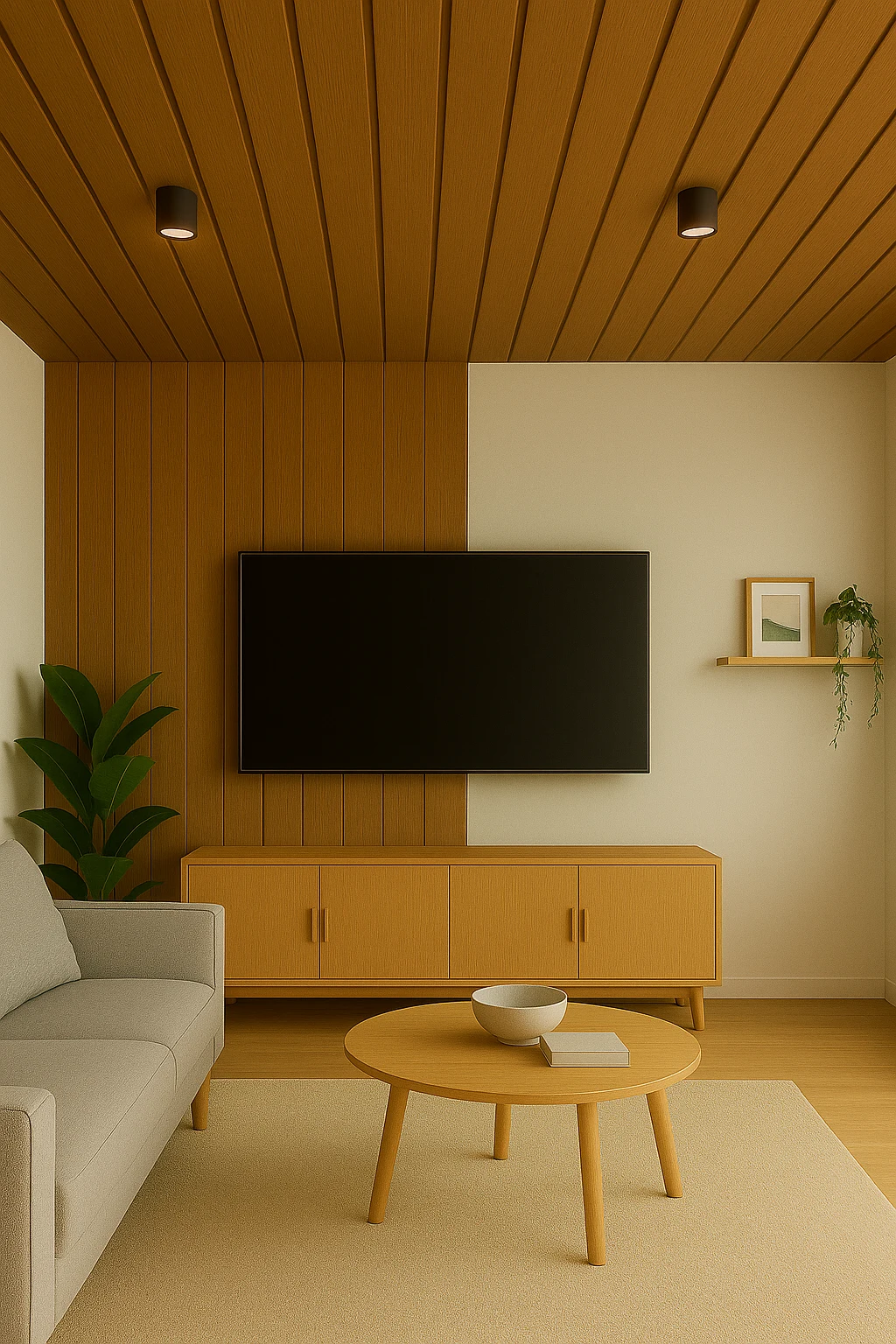 PVC Wall Panel | Soffit | Ceiling Panel | 3D Panel | Waterproof cladding | Low Maintenance | Home & Office use | 10 ft x 1 ft 300 cm x 30 cm | 120 inches x 12 inches |10 square feet | 10 years warranty! | Design No. 102