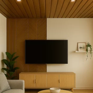 PVC Wall Panel | Soffit | Ceiling Panel | 3D Panel | Waterproof cladding | Low Maintenance | Home & Office use | 10 ft x 1 ft 300 cm x 30 cm | 120 inches x 12 inches | 10 square feet | 10 years warranty! | Design No. 101