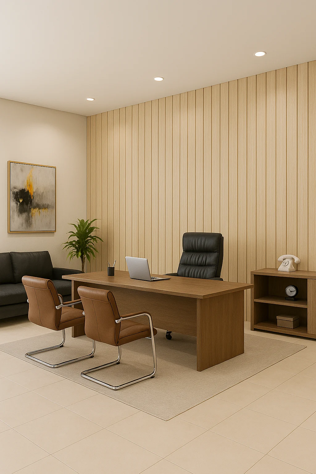 PVC Wall Panel | Soffit | Ceiling Panel | 3D Panel | Waterproof cladding | Low Maintenance | Home & Office use | 10 ft x 1 ft 300 cm x 30 cm | 120 inches x 12 inches | 10 square feet | 10 years warranty! | Design No. 104 - Image 3