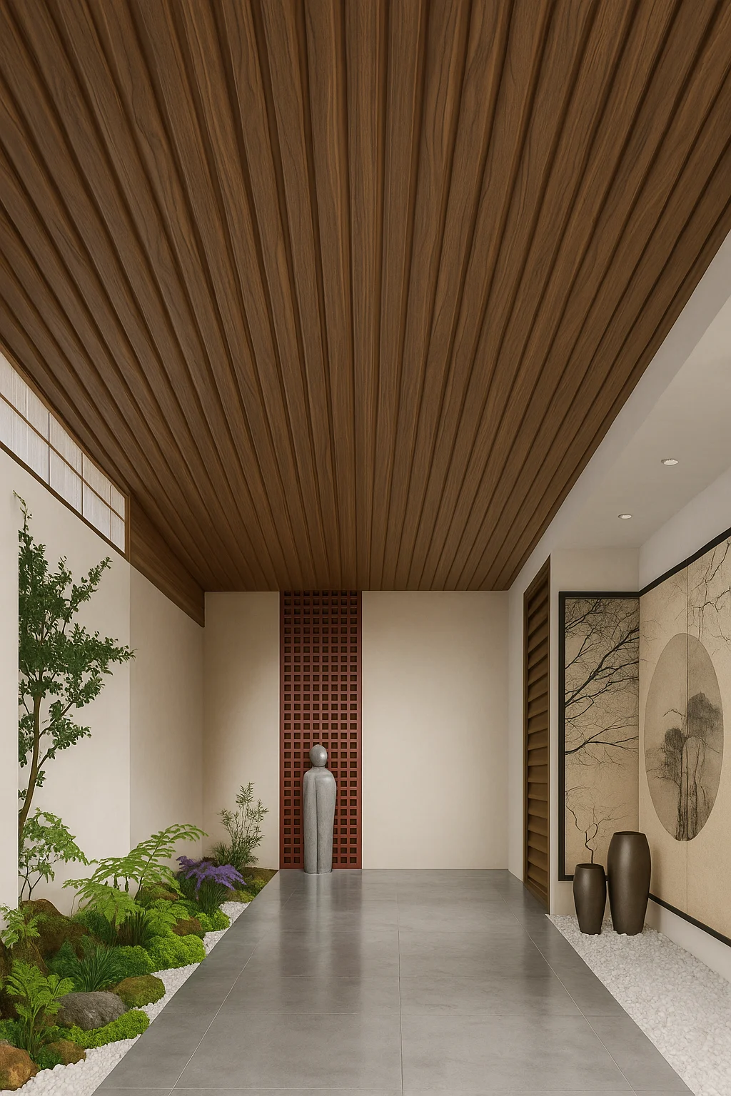 PVC Wall Panel | Soffit | Ceiling Panel | 3D Panel | Waterproof cladding | Low Maintenance | Home & Office use | 10 ft x 1 ft 300 cm x 30 cm | 120 inches x 12 inches |10 square feet | 10 years warranty! | Design No. 103 - Image 3