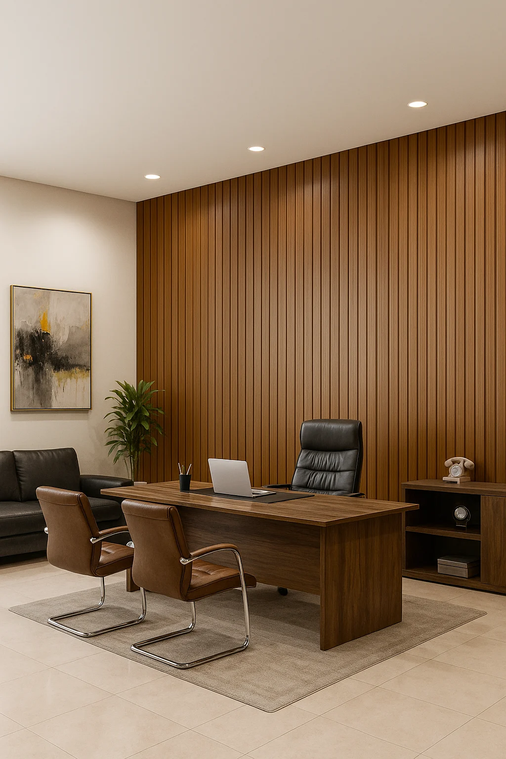PVC Wall Panel | Soffit | Ceiling Panel | 3D Panel | Waterproof cladding | Low Maintenance | Home & Office use | 10 ft x 1 ft 300 cm x 30 cm | 120 inches x 12 inches | 10 square feet | 10 years warranty! | Design No. 101 - Image 3