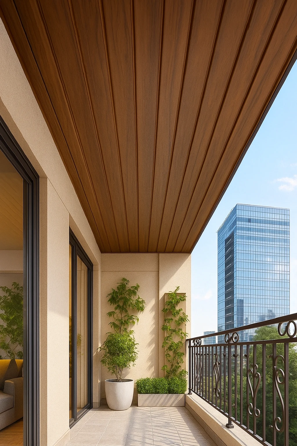 PVC Wall Panel | Soffit | Ceiling Panel | 3D Panel | Waterproof cladding | Low Maintenance | Home & Office use | 10 ft x 1 ft 300 cm x 30 cm | 120 inches x 12 inches | 10 square feet | 10 years warranty! | Design No. 101 - Image 5