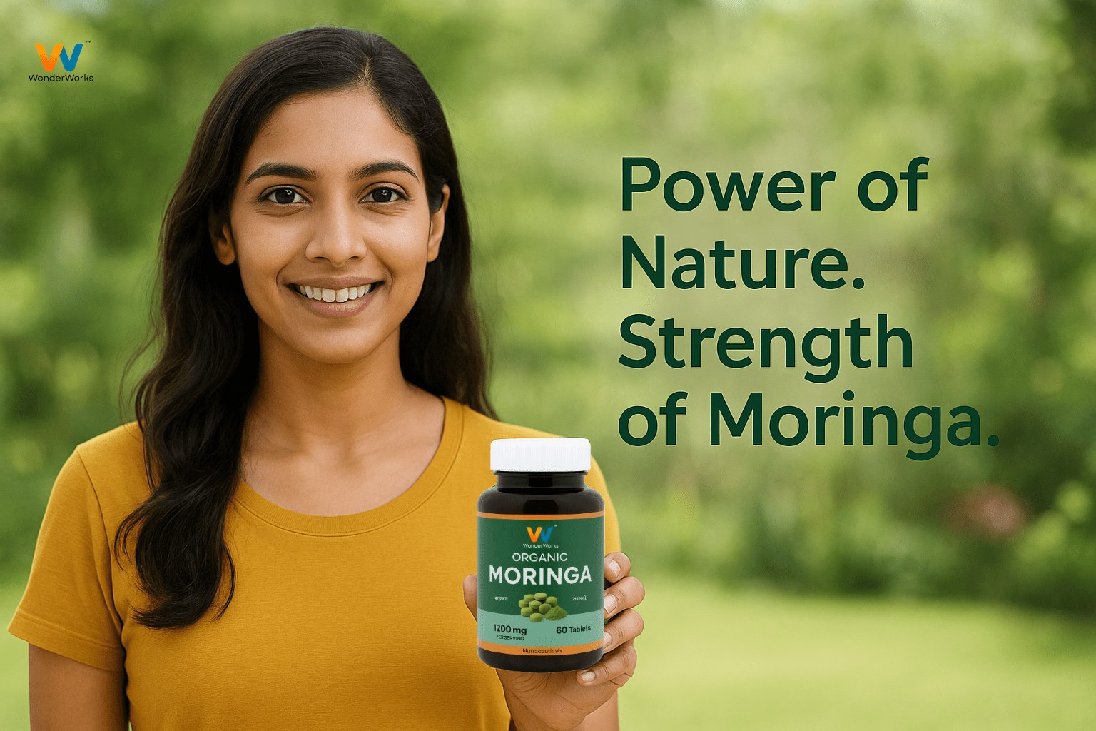 Wonderwork™ Organic Moringa Tablets – 1200mg Per Serving | Natural Energy, Immune Support & Detox | Rich in Vitamins, Minerals & Antioxidants | Non-GMO, Vegan, Gluten-Free | 60 Tablets - Image 12