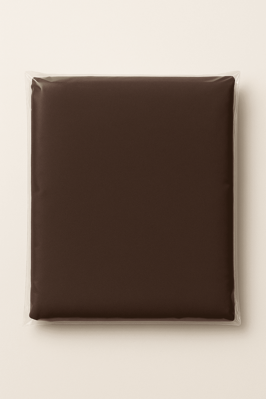Wonderworks™ Cotton Premium 300 TC Bedsheet for King Size Bed,1 King Size Bedsheet 108 x 108 Inch, 2 Pillow Covers, XXL Super King, Soft, Breathable, Durable, Perfect for Gift, Chocolate Colour - Image 3