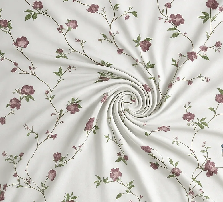 Wonderworks™ Cotton Bed Sheet for King Size Bed, 1 King Size Bedsheet Cotton (108 x 108 Inches) with 2 Pillow Covers, Premium 200 TC Bedsheet for Double Bed King Size, XXL Super King, Orchid (Mauve) - Image 4