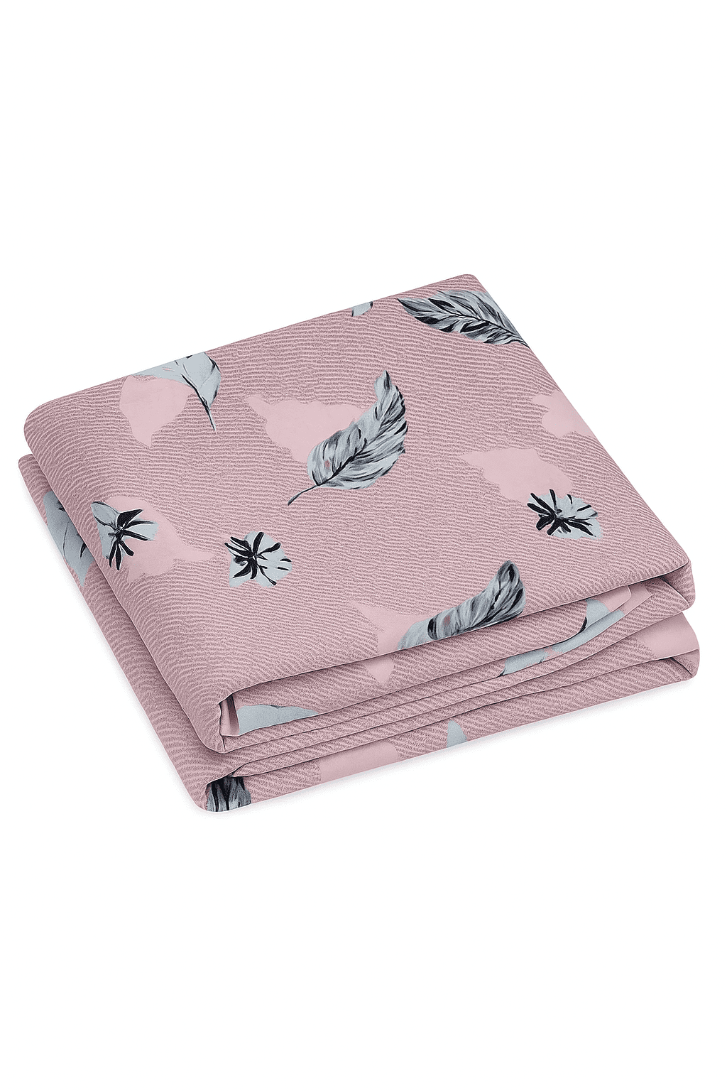 Wonderworks™ Cotton Bed Sheet for King Size Bed, 1 King Size Bedsheet Cotton (108 x 108 Inches) with 2 Pillow Covers, Premium 144 TC Bedsheet for Double Bed King Size, XXL Super King, Feather (Mauve) - Image 5