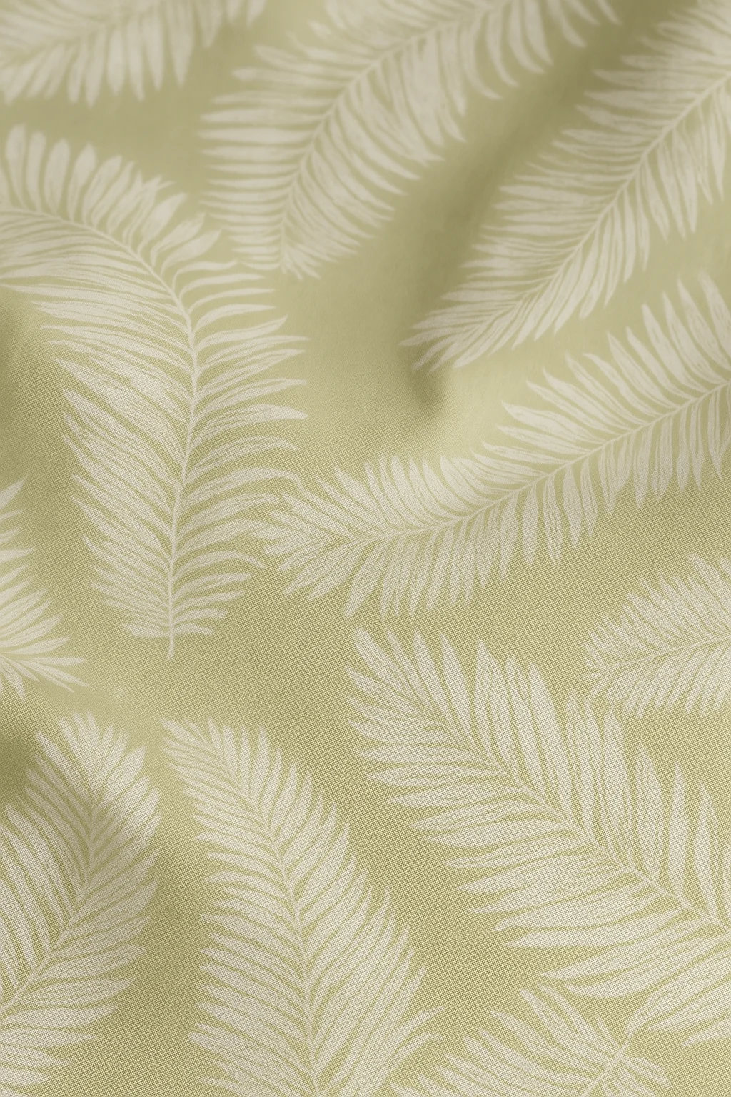 Wonderworks™ Cotton Bed Sheet for King Size Bed, 1 King Size Bedsheet Cotton (108 x 108 Inches) with 2 Pillow Covers, Premium 300 TC Bedsheet for Double Bed King Size, XXL Super King, Pastel Fern (Beige) - Image 3