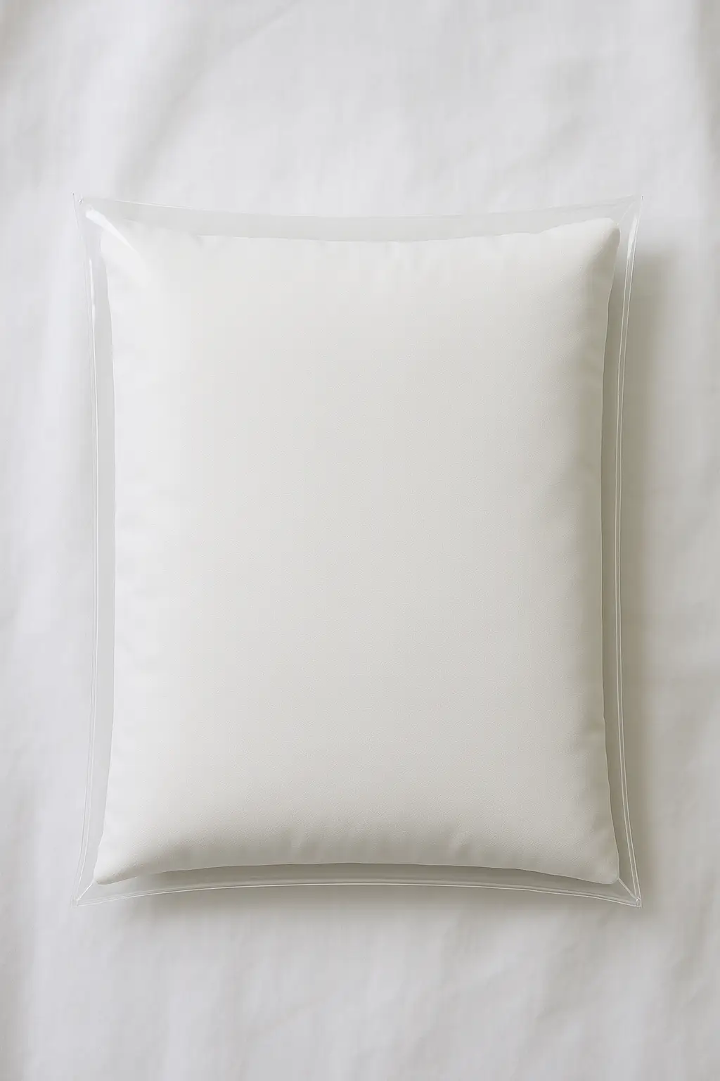 Wonderworks™ Cotton Premium 300 TC Bedsheet for King Size Bed,1 King Size Bedsheet 108 x 108 Inch, 2 Pillow Covers, XXL Super King, Soft, Breathable, Durable, Perfect for Gift, White Colour - Image 3